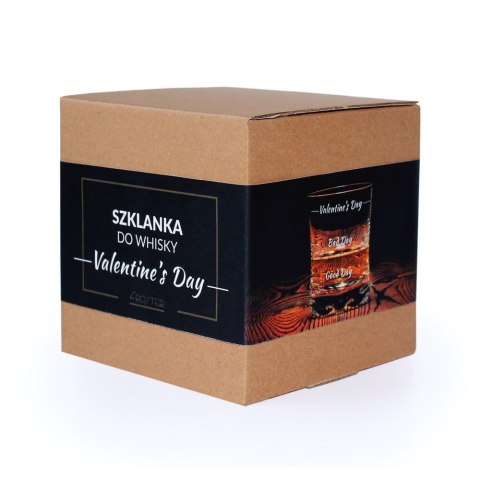 Szklanka do whisky na Walentynki prezent chłopaka Szklanka do whisky na Walentynki prezent chłopaka