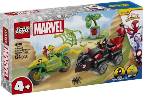 11198 - LEGO Super Heroes - Pościg Spina za Electro w dinopojeździe 11198 - LEGO Super Heroes - Pościg Spina za Electro w dinopojeździe