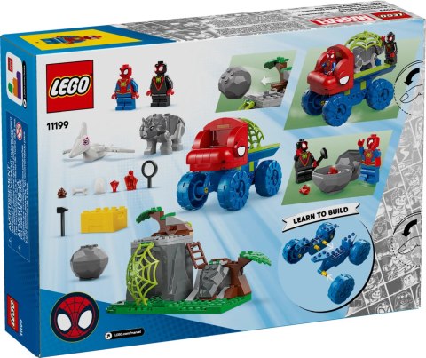 11199 - LEGO Super Heroes - Misja ratunkowa zespołu Spidey'ego w dinoterenówce 11199 - LEGO Super Heroes - Misja ratunkowa zespołu Spidey'ego w dinoterenówce