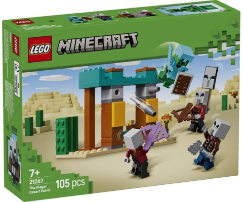 21267 - LEGO Minecraft - Pustynny patrol złosadników 21267 - LEGO Minecraft - Pustynny patrol złosadników