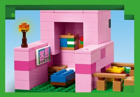 21268 - LEGO Minecraft - Dom prosiaczka 21268 - LEGO Minecraft - Dom prosiaczka