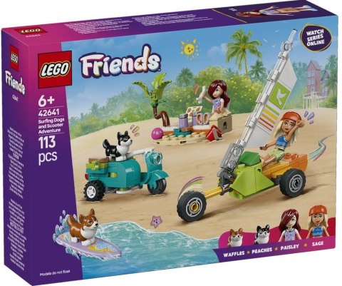 42641 - LEGO Friends - Przygoda z surfującymi psami i skuterem 42641 - LEGO Friends - Przygoda z surfującymi psami i skuterem
