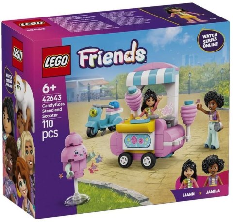 42643 - LEGO Friends - Stoisko z watą cukrową i skuter 42643 - LEGO Friends - Stoisko z watą cukrową i skuter