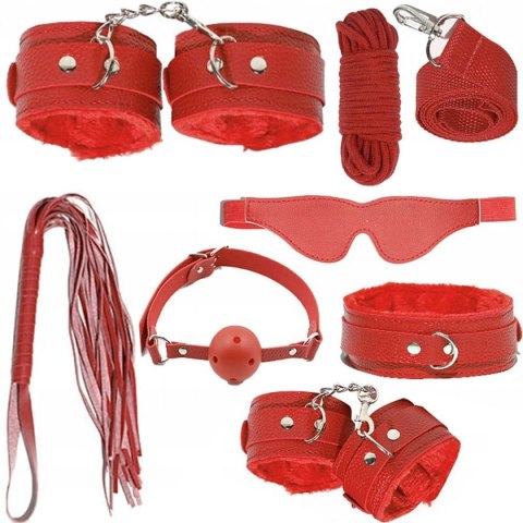 Akcesoria Erotyczne - Zestaw 7 el. KIT-7-RED