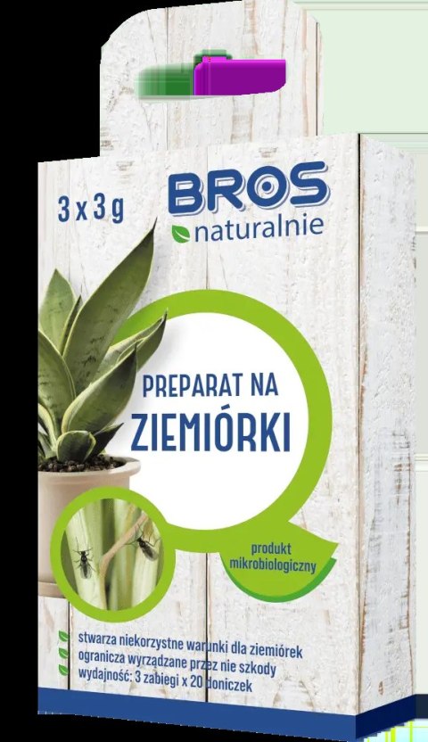 BROS NATURALNIE - preaparat na ziemiórki 9g BROS NATURALNIE - preaparat na ziemiórki 9g