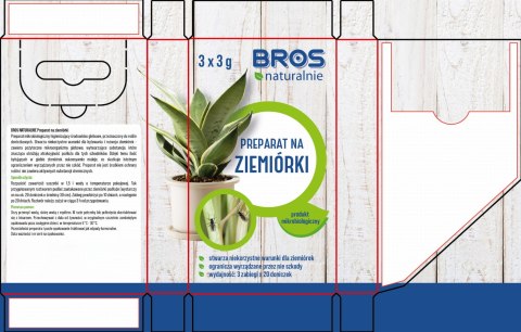 BROS NATURALNIE - preaparat na ziemiórki 9g BROS NATURALNIE - preaparat na ziemiórki 9g