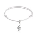 Bransoletka Aria Music Charms z kluczem wiolinowym z kolekcji Aria Martelle (B24/NUT/10)