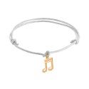 Bransoletka Aria Music Charms z podwójną nutką z kolekcji Aria Martelle (B24/NUT/08)