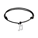 Bransoletka Aria Music Charms z podwójną nutką z kolekcji Aria Martelle (B24/NUT/08)