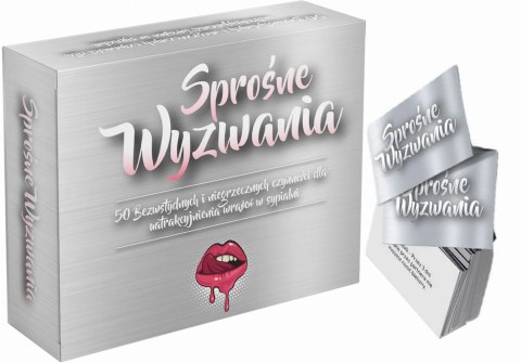 Gra Karciana Dla Dorosłych - SPROŚNE WYZWANIA Gra Karciana Dla Dorosłych - SPROŚNE WYZWANIA