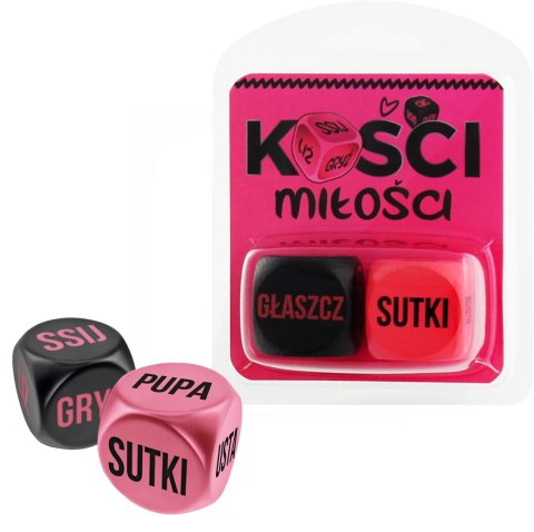 Kości Miłości RÓŻOWE Kości Miłości RÓŻOWE