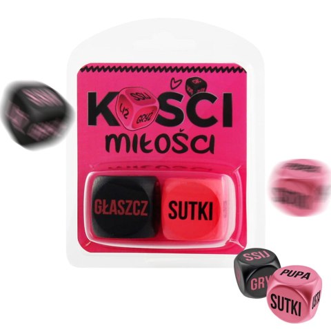 Kości Miłości RÓŻOWE Kości Miłości RÓŻOWE
