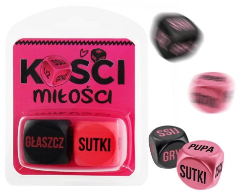 Kości Miłości RÓŻOWE Kości Miłości RÓŻOWE