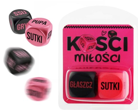 Kości Miłości RÓŻOWE Kości Miłości RÓŻOWE