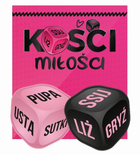 Kości Miłości RÓŻOWE Kości Miłości RÓŻOWE