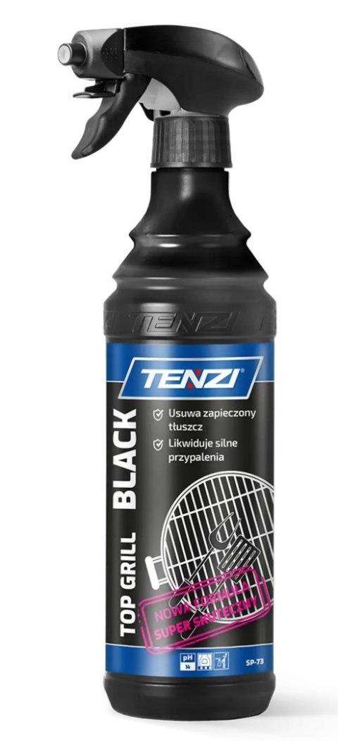 TENZI TOP GRILL BLACK Środek Do Czyszczenia Grilla Piekarnika Rusztu Okapów 600 ml TENZI TOP GRILL BLACK Środek Do Czyszczenia Grilla Piekarnika Rusztu Okapów 600 ml