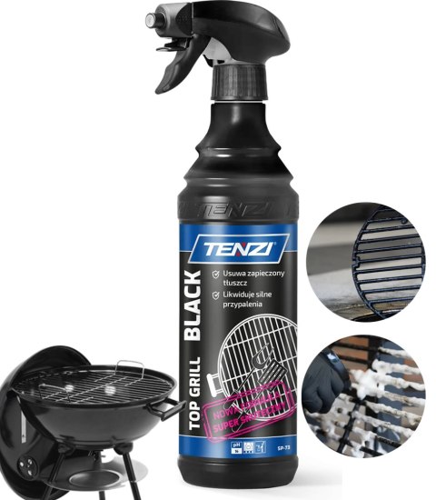 TENZI TOP GRILL BLACK Środek Do Czyszczenia Grilla Piekarnika Rusztu Okapów 600 ml TENZI TOP GRILL BLACK Środek Do Czyszczenia Grilla Piekarnika Rusztu Okapów 600 ml