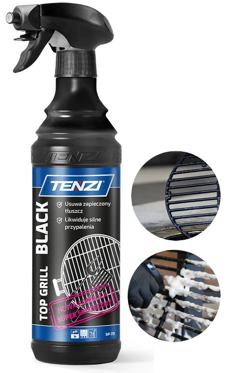 TENZI TOP GRILL BLACK Środek Do Czyszczenia Grilla Piekarnika Rusztu Okapów 600 ml TENZI TOP GRILL BLACK Środek Do Czyszczenia Grilla Piekarnika Rusztu Okapów 600 ml