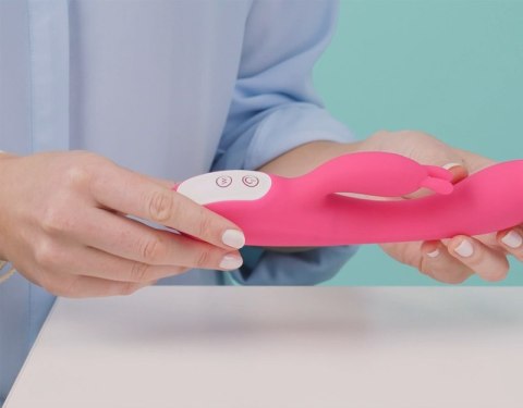 Wibrator Króliczek Podgrzewany Różowy DE-SEXY-HEAT-PNK