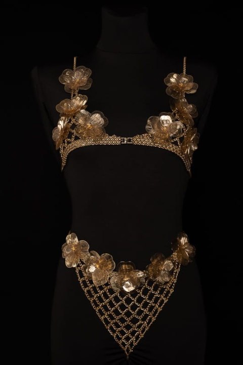 Dół od bikini z kwiatami (LV23/FSH/25AU) Dół od bikini z kwiatami (LV23/FSH/25AU)