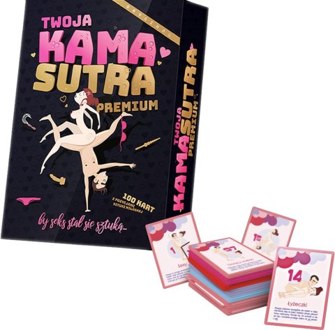 Gra Karciana Dla Dorosłych - TWOJA KAMASUTRA PREMIUM Gra Karciana Dla Dorosłych - TWOJA KAMASUTRA PREMIUM