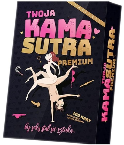 Gra Karciana Dla Dorosłych - TWOJA KAMASUTRA PREMIUM Gra Karciana Dla Dorosłych - TWOJA KAMASUTRA PREMIUM