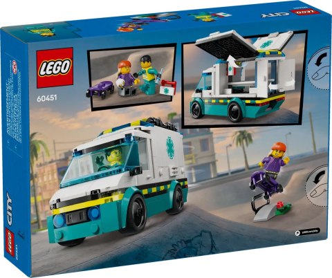 60451 - LEGO City - Karetka pogotowia 60451 - LEGO City - Karetka pogotowia