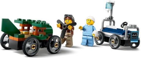 60459 - LEGO City - Zestaw wyścigówek: samolot kontra łóżko szpitalne 60459 - LEGO City - Zestaw wyścigówek: samolot kontra łóżko szpitalne