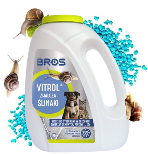 BROS - Vitrol GB zwalcza ślimaki 1kg BROS - Vitrol GB zwalcza ślimaki 1kg