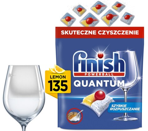 FINISH Kapsułki Quantum 135 lemon FINISH Kapsułki Quantum 135 lemon