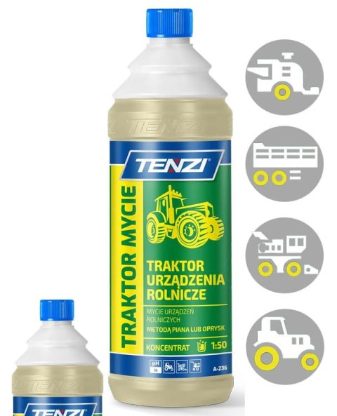 TENZI TRAKTOR MYCIE Środek Do Mycia Maszyn Rolniczych 1L TENZI TRAKTOR MYCIE Środek Do Mycia Maszyn Rolniczych 1L
