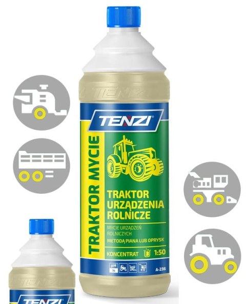 TENZI TRAKTOR MYCIE Środek Do Mycia Maszyn Rolniczych 1L TENZI TRAKTOR MYCIE Środek Do Mycia Maszyn Rolniczych 1L
