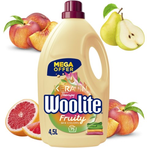 Woolite Fruity do Kolorów z Keratyną 4,5l/75 prań Woolite Fruity do Kolorów z Keratyną 4,5l/75 prań