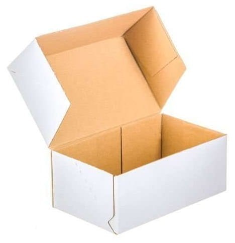 Karton Fasonowy 250x200x80mm BIAŁY-BRĄZOWY 3W E 350g/m2 Karton Fasonowy 250x200x80mm BIAŁY-BRĄZOWY 3W E 350g/m2