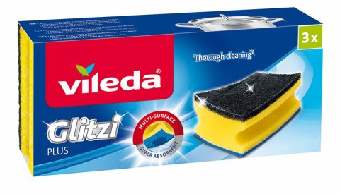 Zmywak profilowany Vileda Glitzi Plus 3szt. Zmywak profilowany Vileda Glitzi Plus 3szt.