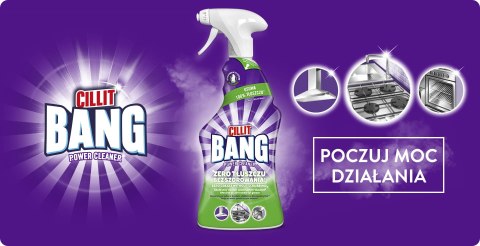 CILLIT BANG Power Cleaner Tłuszcz i Smugi 750ml Spray CILLIT BANG Power Cleaner Tłuszcz i Smugi 750ml Spray