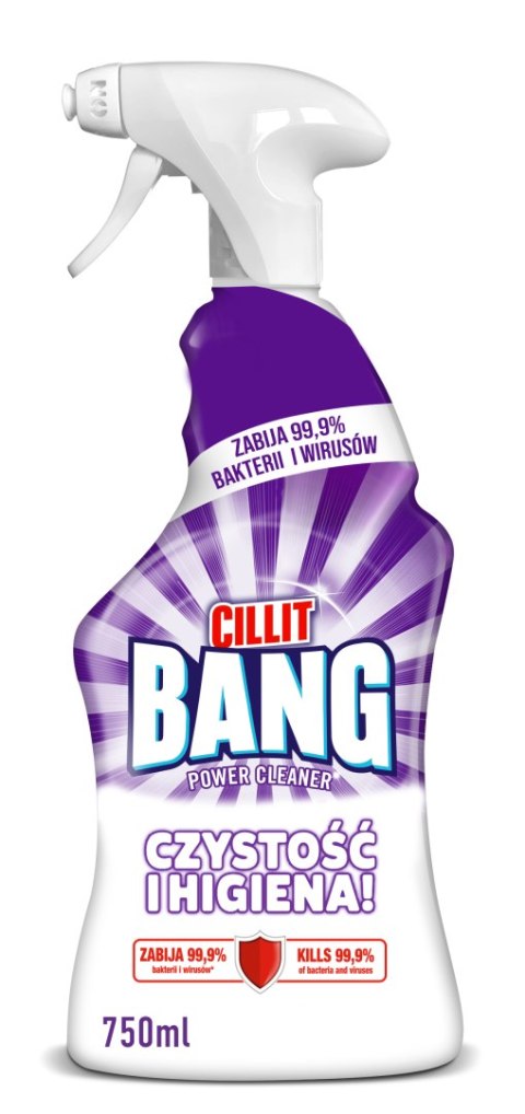 CILLIT BANG Power Cleaner Wybielanie i Higiena 750ml Spray CILLIT BANG Power Cleaner Wybielanie i Higiena 750ml Spray