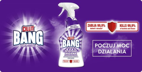 CILLIT BANG Power Cleaner Wybielanie i Higiena 750ml Spray CILLIT BANG Power Cleaner Wybielanie i Higiena 750ml Spray