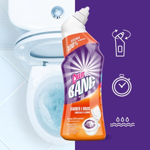 CILLIT BANG Żel do toalet - Kamień i Rdza 750ml CILLIT BANG Żel do toalet - Kamień i Rdza 750ml