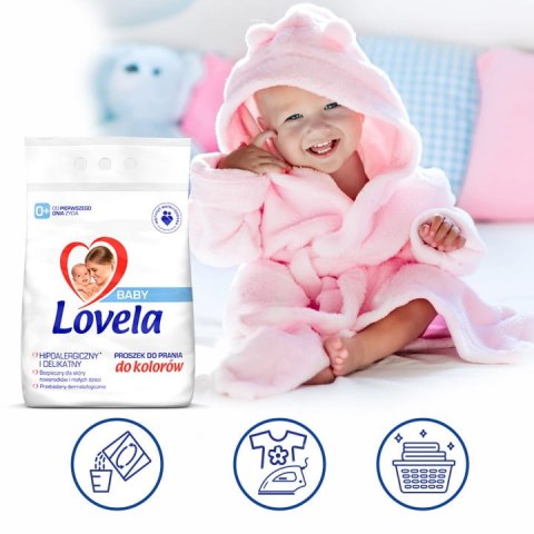 Lovela Baby Proszek do Prania Color 4,1 kg Lovela Baby Proszek do Prania Color 4,1 kg