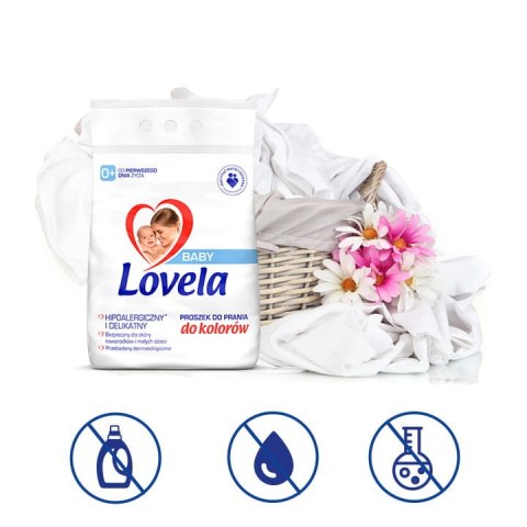 Lovela Baby Proszek do Prania Color 4,1 kg Lovela Baby Proszek do Prania Color 4,1 kg