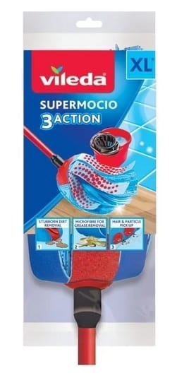 Mop Vileda 3Action Velour XL Mop Vileda 3Action Velour XL
