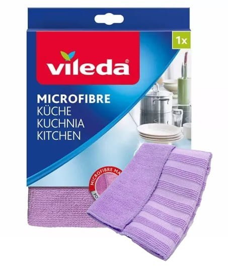 Ściereczka kuchenna Vileda 2 w 1 z Mikrofibry 1 szt. Ściereczka kuchenna Vileda 2 w 1 z Mikrofibry 1 szt.